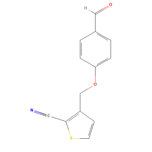 3-[(4-formylphenoxy)methyl]thiophene-2-carbonitrile (CAS: 256471-05-3) - Related Chemical Product