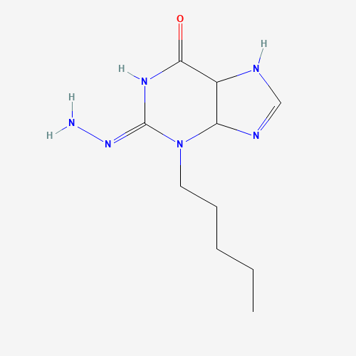 2-hydrazinyl-3-pentyl-5,7-dihydro-4H-purin-6-one (CAS: 1000166-82-4) - Related Chemical Product