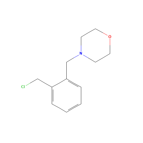 4-[[2-(chloromethyl)phenyl]methyl]morpholine (CAS: 937664-34-1) - Related Chemical Product