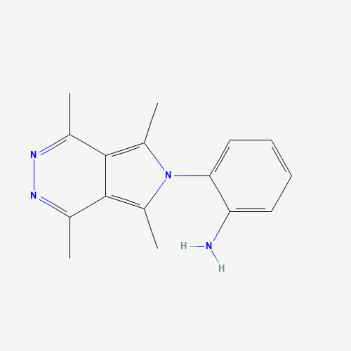 2-(1,4,5,7-tetramethylpyrrolo[3,4-d]pyridazin-6-yl)aniline (CAS: 328035-07-0) - Related Chemical Product