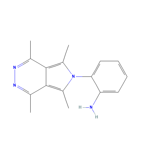2-(1,4,5,7-tetramethylpyrrolo[3,4-d]pyridazin-6-yl)aniline (CAS: 328035-07-0) - Related Chemical Product
