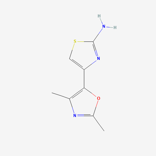 4-(2,4-dimethyl-1,3-oxazol-5-yl)-1,3-thiazol-2-amine (CAS: 1461702-84-0) - Related Chemical Product