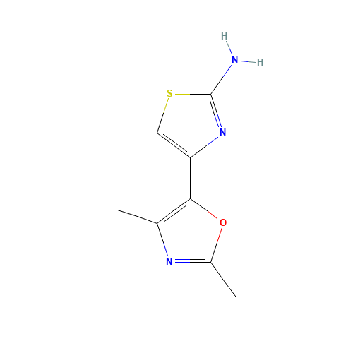 4-(2,4-dimethyl-1,3-oxazol-5-yl)-1,3-thiazol-2-amine (CAS: 1461702-84-0) - Related Chemical Product