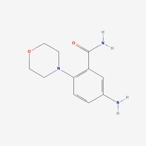 5-amino-2-morpholin-4-ylbenzamide (CAS: 50891-32-2) - Related Chemical Product