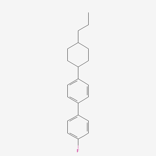 1-fluoro-4-[4-(4-propylcyclohexyl)phenyl]benzene (CAS: 87260-24-0) - Related Chemical Product