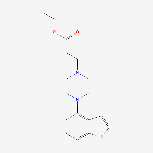 ethyl 3-[4-(1-benzothiophen-4-yl)piperazin-1-yl]propanoate (CAS: 913614-12-7) - Related Chemical Product