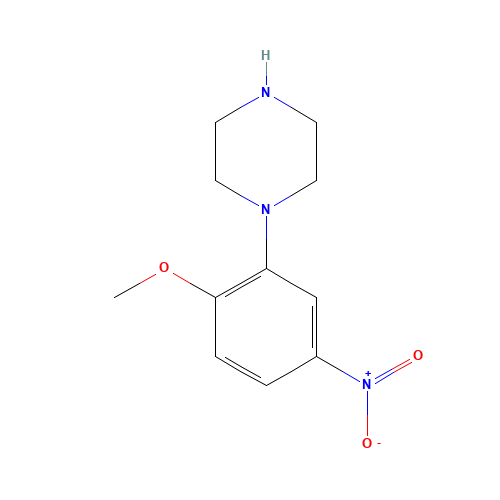 1-(2-methoxy-5-nitrophenyl)piperazine (CAS: 58315-37-0) - Related Chemical Product