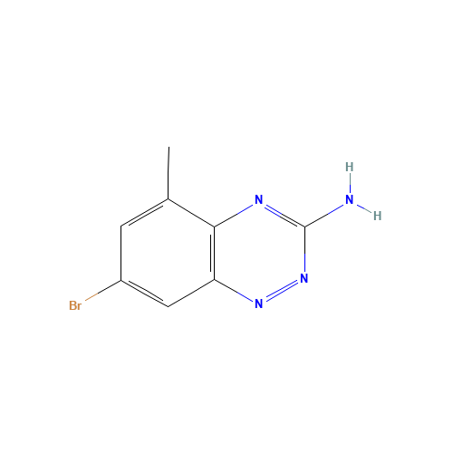 7-bromo-5-methyl-1,2,4-benzotriazin-3-amine (CAS: 867330-26-5) - Related Chemical Product