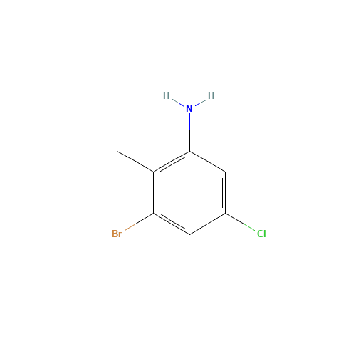 3-bromo-5-chloro-2-methylaniline (CAS: 1166756-72-4) - Related Chemical Product