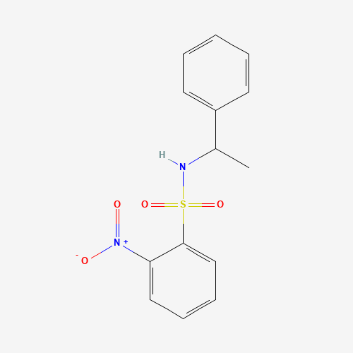 2-nitro-N-(1-phenylethyl)benzenesulfonamide (CAS: 295361-05-6) - Related Chemical Product