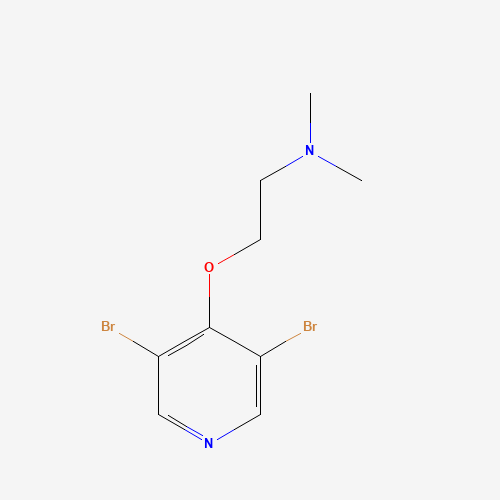 2-(3,5-dibromopyridin-4-yl)oxy-N,N-dimethylethanamine (CAS: 1357094-94-0) - Related Chemical Product