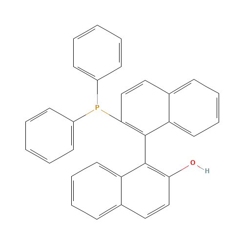 1-(2-diphenylphosphanylnaphthalen-1-yl)naphthalen-2-ol (CAS: 144868-15-5) - Related Chemical Product