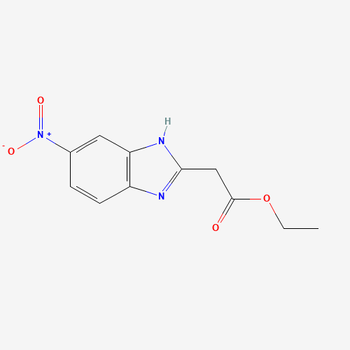 ethyl 2-(6-nitro-1H-benzimidazol-2-yl)acetate (CAS: 157688-27-2) - Related Chemical Product