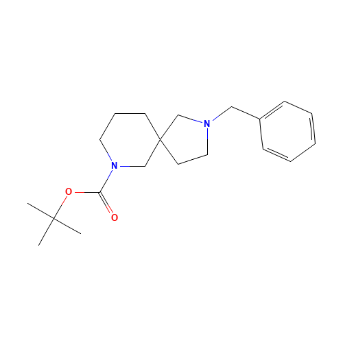 tert-butyl 2-benzyl-2,7-diazaspiro[4.5]decane-7-carboxylate (CAS: 236406-46-5) - Related Chemical Product