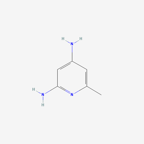 6-methylpyridine-2,4-diamine (CAS: 89464-77-7) - Chemical Structure and Molecular Formula 