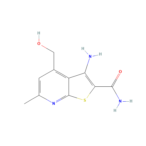 3-amino-4-(hydroxymethyl)-6-methylthieno[2,3-b]pyridine-2-carboxamide (CAS: 635731-89-4) - Related Chemical Product