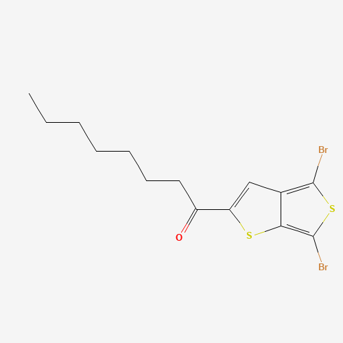 1-(4,6-dibromothieno[2,3-c]thiophen-2-yl)octan-1-one (CAS: 1327334-59-7) - Related Chemical Product