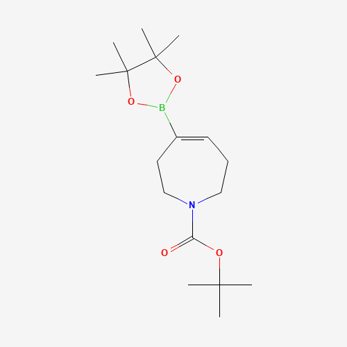 tert-butyl 4-(4,4,5,5-tetramethyl-1,3,2-dioxaborolan-2-yl)-2,3,6,7-tetrahydroazepine-1-carboxylate (CAS: 1268816-65-4) - Related Chemical Product
