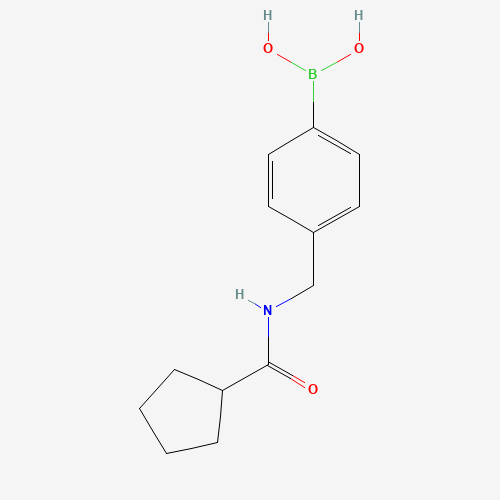 [4-[(cyclopentanecarbonylamino)methyl]phenyl]boronic acid (CAS: 919347-62-9) - Related Chemical Product