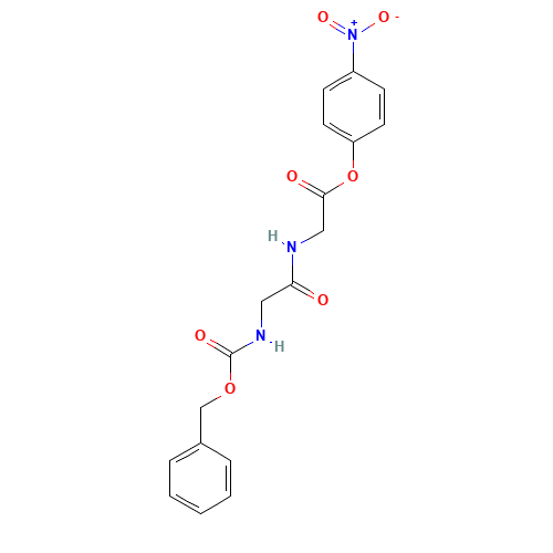 (4-nitrophenyl) 2-[[2-(phenylmethoxycarbonylamino)acetyl]amino]acetate (CAS: 13574-81-7) - Related Chemical Product