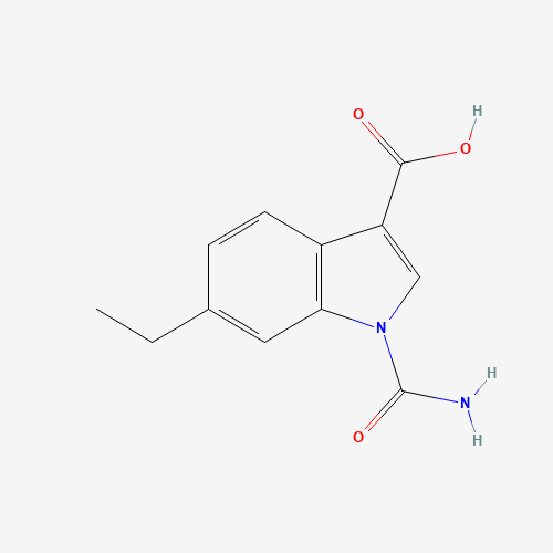 1-carbamoyl-6-ethylindole-3-carboxylic acid (CAS: 1386456-33-2) - Related Chemical Product