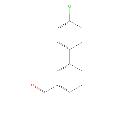 1-[3-(4-chlorophenyl)phenyl]ethanone (CAS: 893734-59-3) - Related Chemical Product