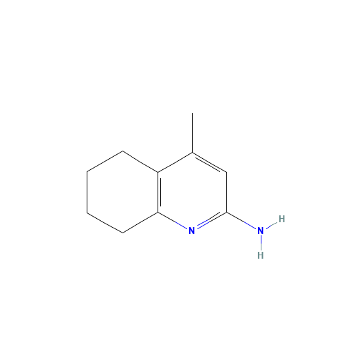 4-methyl-5,6,7,8-tetrahydroquinolin-2-amine (CAS: 179555-21-6) - Chemical Structure and Molecular Formula 