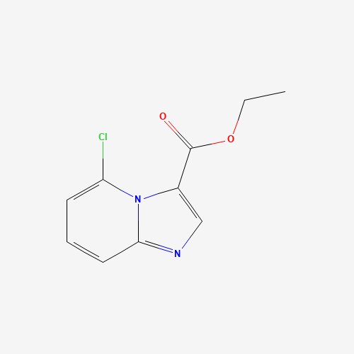 ethyl 5-chloroimidazo[1,2-a]pyridine-3-carboxylate (CAS: 885271-51-2) - Chemical Structure and Molecular Formula 