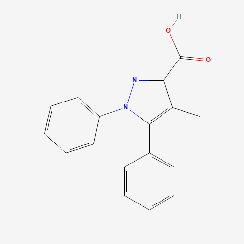 4-methyl-1,5-diphenylpyrazole-3-carboxylic acid (CAS: 112009-32-2) - Related Chemical Product