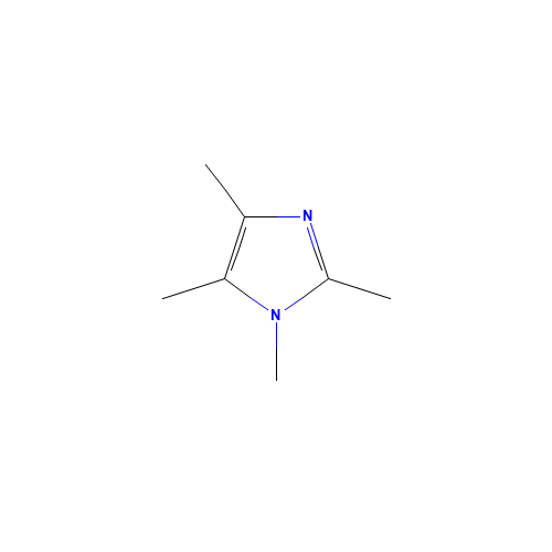 1,2,4,5-tetramethylimidazole (CAS: 1739-83-9) - Chemical Structure and Molecular Formula 