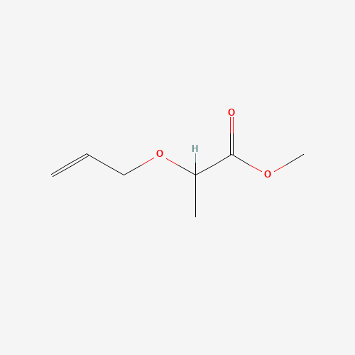 methyl 2-prop-2-enoxypropanoate (CAS: 114209-13-1) - Chemical Structure and Molecular Formula 
