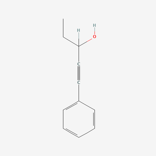 1-phenylpent-1-yn-3-ol (CAS: 27975-78-6) - Chemical Structure and Molecular Formula 