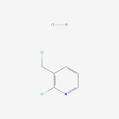 2-chloro-3-(chloromethyl)pyridine;hydrochloride (CAS: 106651-82-5) - Chemical Structure and Molecular Formula 