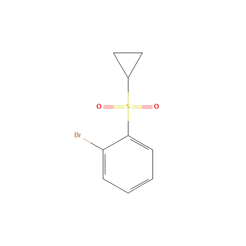1-bromo-2-cyclopropylsulfonylbenzene (CAS: 1299474-18-2) - Related Chemical Product