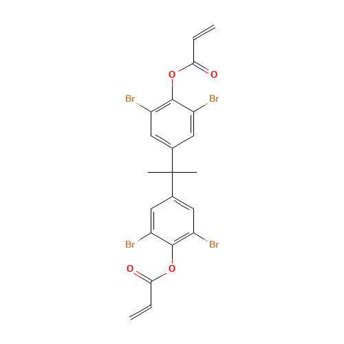 [2,6-dibromo-4-[2-(3,5-dibromo-4-prop-2-enoyloxyphenyl)propan-2-yl]phenyl] prop-2-enoate (CAS: 55205-38-4) - Related Chemical Product