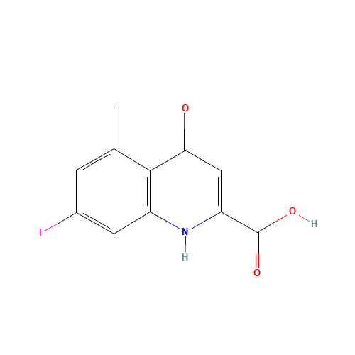 7-iodo-5-methyl-4-oxo-1H-quinoline-2-carboxylic acid (CAS: 123157-63-1) - Related Chemical Product