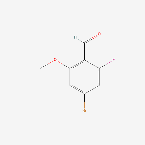 4-bromo-2-fluoro-6-methoxybenzaldehyde (CAS: 856767-09-4) - Related Chemical Product