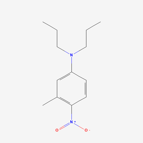 3-methyl-4-nitro-N,N-dipropylaniline (CAS: 821776-55-0) - Chemical Structure and Molecular Formula 