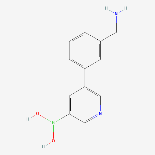 [5-[3-(aminomethyl)phenyl]pyridin-3-yl]boronic acid (CAS: 1226849-26-8) - Related Chemical Product
