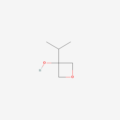 3-propan-2-yloxetan-3-ol (CAS: 1408291-62-2) - Chemical Structure and Molecular Formula 