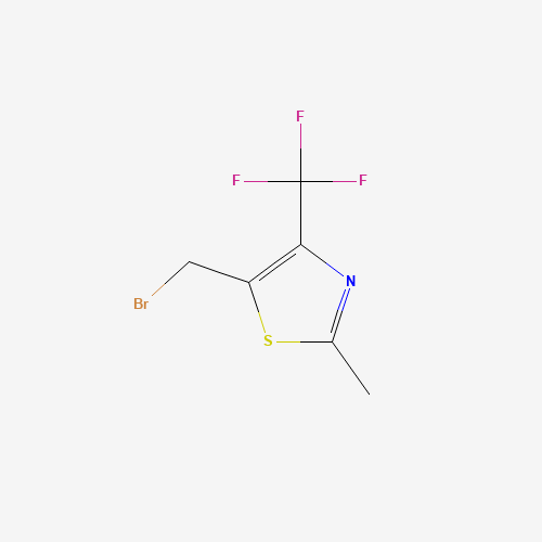 5-(bromomethyl)-2-methyl-4-(trifluoromethyl)-1,3-thiazole (CAS: 1000339-73-0) - Related Chemical Product