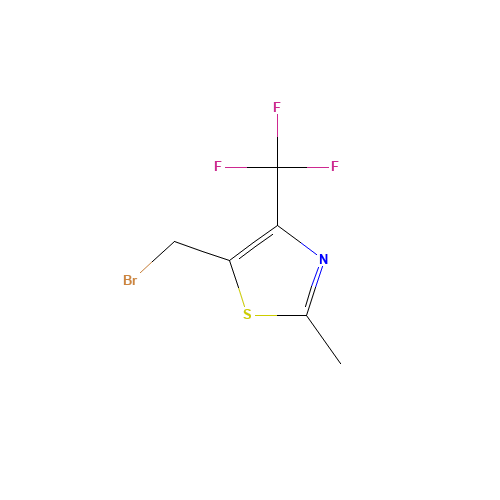 5-(bromomethyl)-2-methyl-4-(trifluoromethyl)-1,3-thiazole (CAS: 1000339-73-0) - Related Chemical Product
