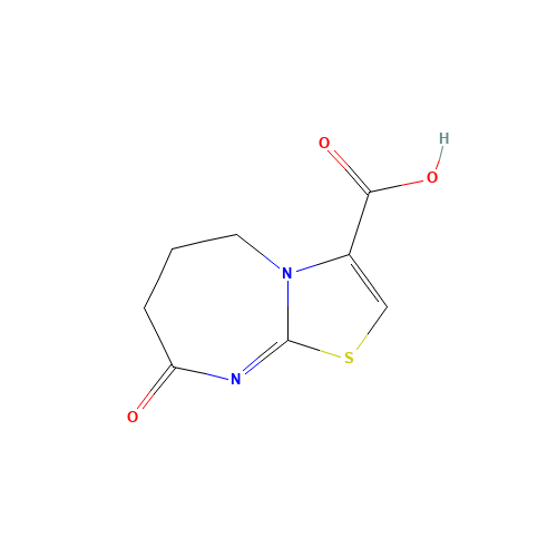 8-oxo-6,7-dihydro-5H-[1,3]thiazolo[3,2-a][1,3]diazepine-3-carboxylic acid (CAS: 1009571-63-4) - Related Chemical Product