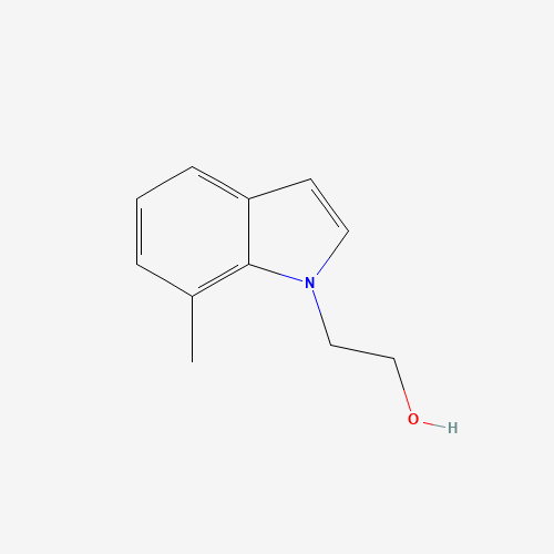 2-(7-methylindol-1-yl)ethanol (CAS: 1313042-13-5) - Chemical Structure and Molecular Formula 