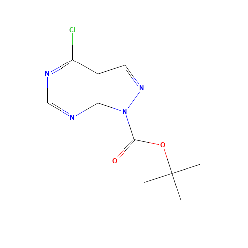 tert-butyl 4-chloropyrazolo[3,4-d]pyrimidine-1-carboxylate (CAS: 943324-22-9) - Related Chemical Product