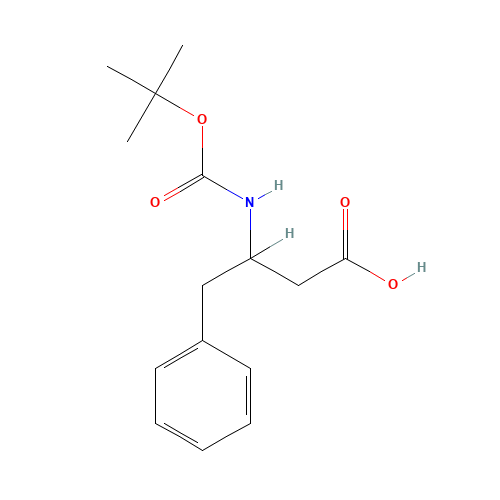 3-[(2-methylpropan-2-yl)oxycarbonylamino]-4-phenylbutanoic acid (CAS: 120378-17-8) - Related Chemical Product