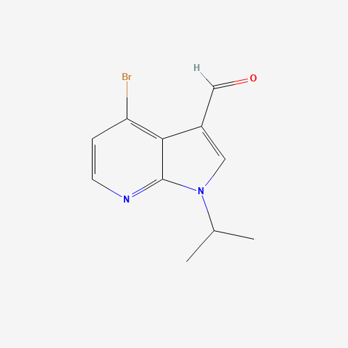 4-bromo-1-propan-2-ylpyrrolo[2,3-b]pyridine-3-carbaldehyde (CAS: 1350760-46-1) - Related Chemical Product