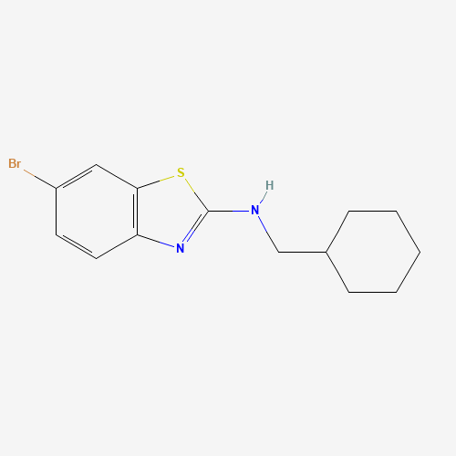 6-bromo-N-(cyclohexylmethyl)-1,3-benzothiazol-2-amine (CAS: 1112983-25-1) - Related Chemical Product