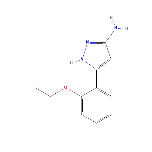 5-(2-ethoxyphenyl)-1H-pyrazol-3-amine (CAS: 502132-92-5) - Related Chemical Product