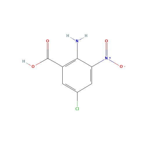 2-amino-5-chloro-3-nitrobenzoic acid (CAS: 6324-51-2) - Related Chemical Product